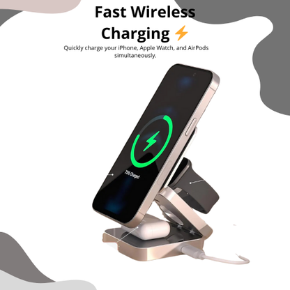 TriCharge 3-in-1 Wireless Charging Dock