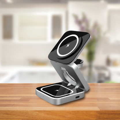 TriCharge 3-in-1 Wireless Charging Dock