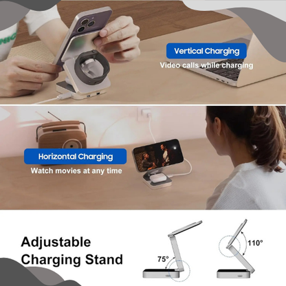 TriCharge 3-in-1 Wireless Charging Dock